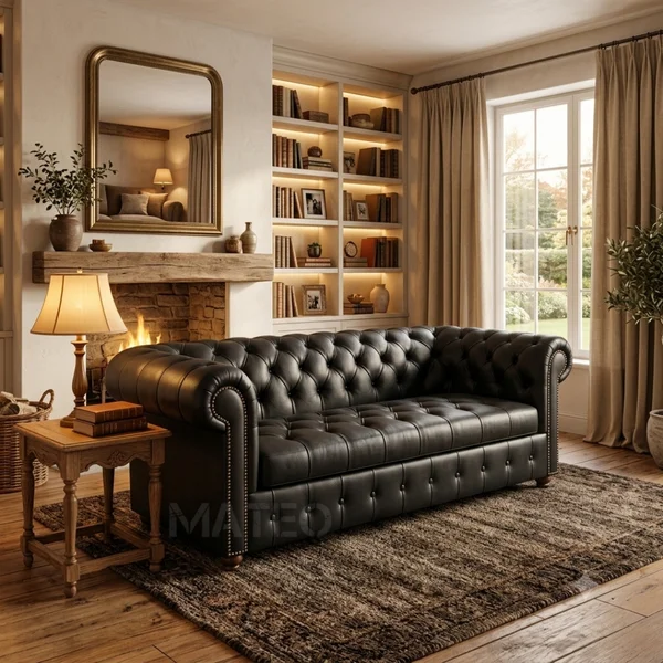 Chesterfield asiento capitone